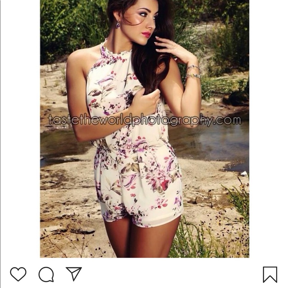 Floral Romper